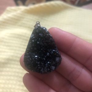 Black Rhinestone necklace pendants